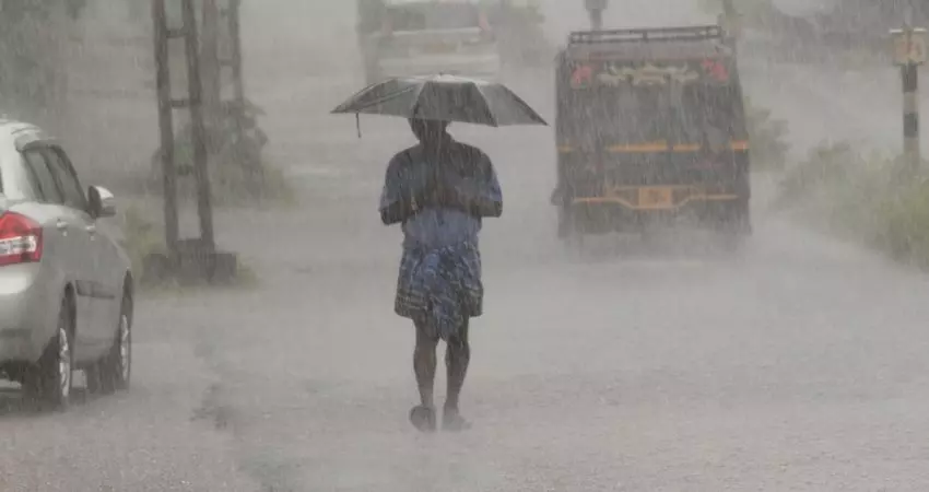 സംസ്ഥാനത്ത് മൂന്നു ദിവസം മഴയ്ക്ക് സാധ്യത