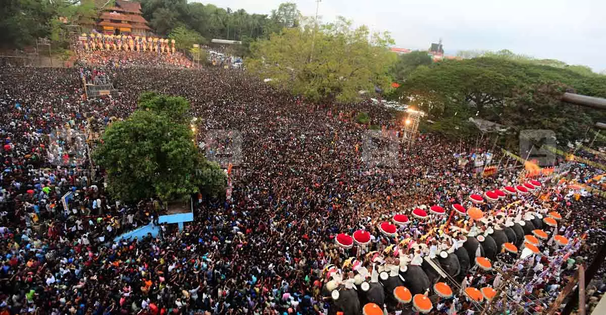 തൃശൂർ പൂരത്തിന് ഇന്ന് സമാപനം