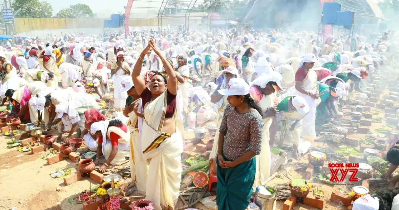 ആറ്റുകാൽ അമ്മയുടെ അനുഗ്രഹം വാങ്ങി ഭക്തർ വീടുകളിലേക്ക്; 2024ലെ  പൊങ്കാല ചടങ്ങുകൾക്ക് പരിസമാപ്തി