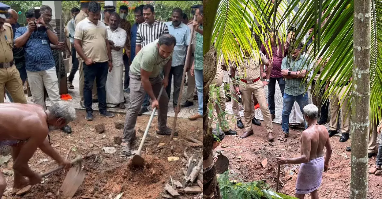 ആലപ്പുഴ മാന്നാർ കൊലപാതകം ; കലയുടേത് എന്ന് സംശയിക്കുന്ന ശരീര അവശിഷ്ടങ്ങൾ കണ്ടെത്തി