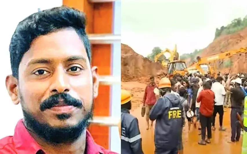 അർജുൻ ദൗത്യം; കരയിലെ മണ്ണിനടിയിൽ ലോറിയില്ല, സ്ഥിരീകരിച്ച് സൈന്യം