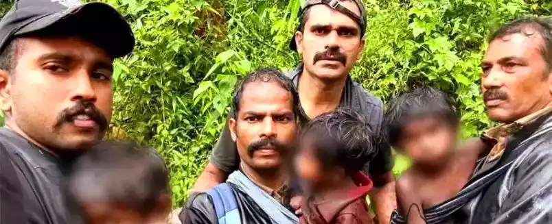 8 മണിക്കൂര്‍ നീണ്ട കഠിന പ്രയത്‌നം; വനം വകുപ്പ് ഉദ്യോഗസ്ഥര്‍ രക്ഷിച്ചത് 6 ജീവനുകള്‍