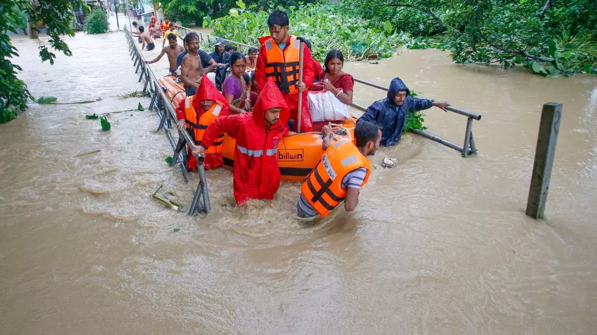 വെള്ളപ്പൊക്കത്തിന് കാരണം ഇന്ത്യയെന്ന ബംഗ്ലദേശിന്റെ ആരോപണം; വിദേശകാര്യ മന്ത്രാലയം നിഷേധിച്ചു