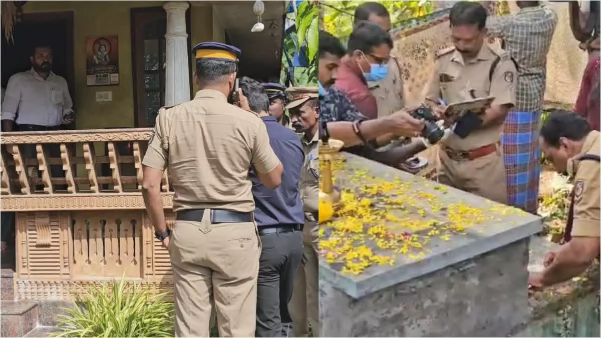 നെയ്യാ​റ്റിൻകരയിൽ കല്ലറ തുറന്നു പുറത്തെടുത്ത ഗോപന്റെ സംസ്കാരം നടത്തി;  ഋഷിപീഠം എന്ന പേരിൽ പുതിയ സംസ്കാര സ്ഥലം ഒരുക്കിയത്